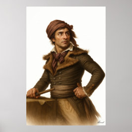 Marat - French Revolution Archival Art Print