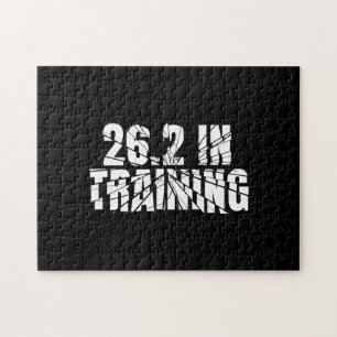 Marathon 26.2 in training loopwerk legpuzzel