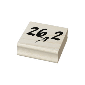 Marathon 26.2 Rubberstempel Rubberstempel