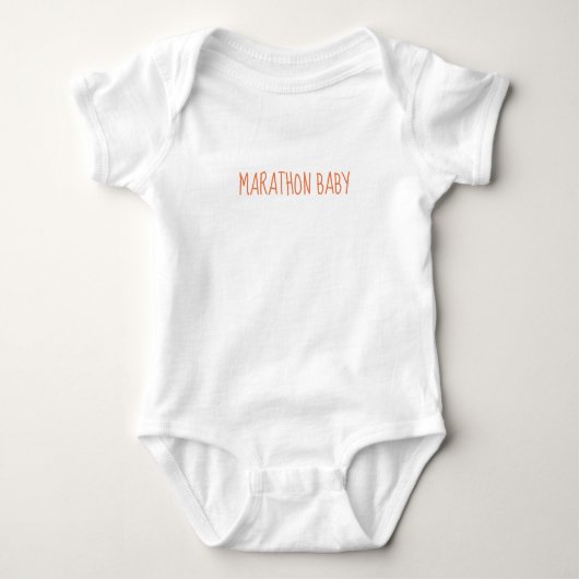 Marathon Baby Romper (Voorkant)