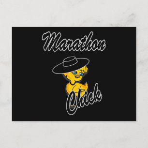 Marathon Chick #4 Briefkaart