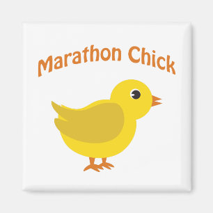 Marathon Chick Magneet
