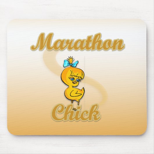 Marathon Chick Muismat (Voorkant)