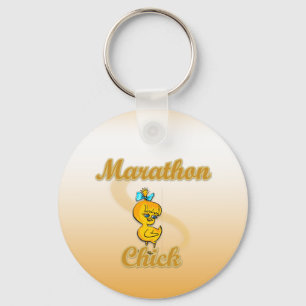 Marathon Chick Sleutelhanger