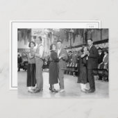 Marathon Dancers, 1923 Briefkaart (Voorkant / Achterkant)