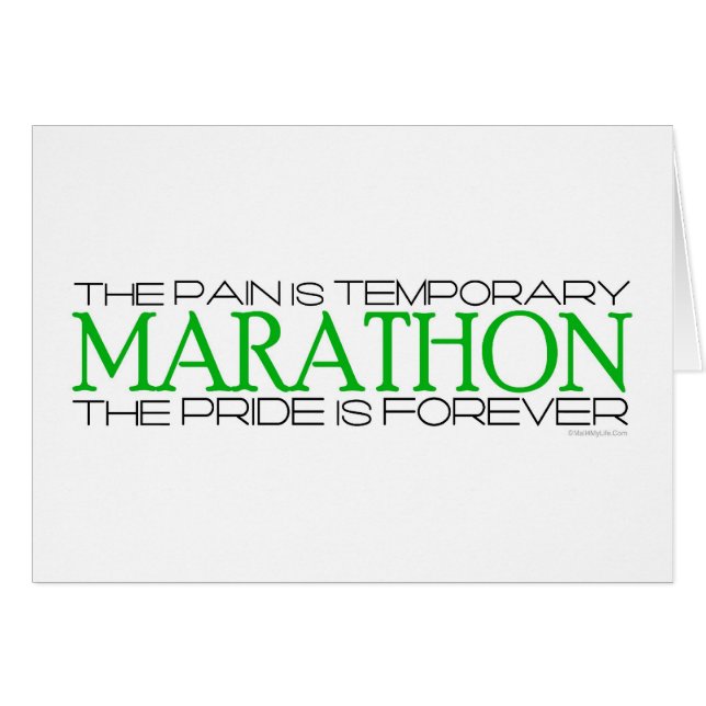 Marathon - De Pride is voor altijd (Voorkant Horizontaal)