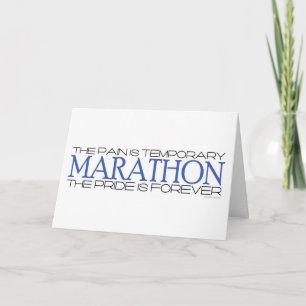 Marathon - De trots is voor altijd - Quote Kaart