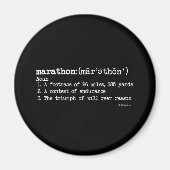 Marathon Definitie Magneet (Voorkant)