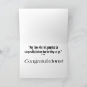 Marathon Definition Quote Kaart (Binnen)