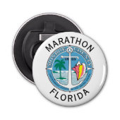 Marathon - Florida Keys Button Flesopener (Voorkant)