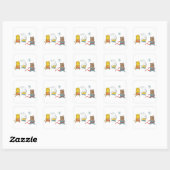 Marathon grappige sticker (Vel)