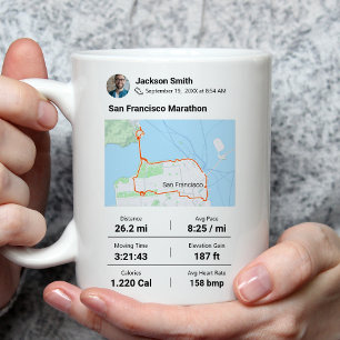 Marathon Half marathon Best Runner Cadeau Koffiemok