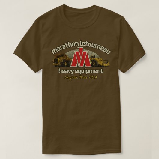 Marathon LeTourneau Longview 1970 T-shirt (Design voorkant)