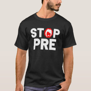 Marathon loopt  stop t-shirt