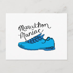 Marathon Maniac Briefkaart