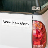 Marathon Moeder Bumpersticker (Op Truck)