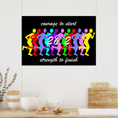 Marathon Poster (Keuken)