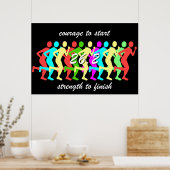 Marathon Poster (Keuken)