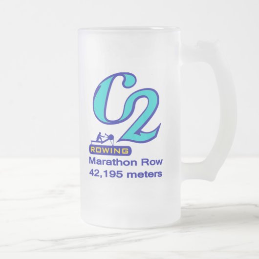 Marathon Row Matglas Bierpul (Rechts)