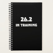 Marathon Runner 26.2 in training hardlopen Planner (Voorkant)