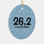 Marathon Runner 26.2 Ornament (Rechts)