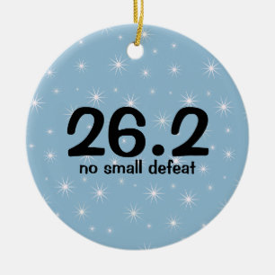 Marathon Runner 26.2 Ornament