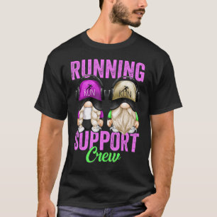 Marathon Runner Gnome voor Leraar Running Support T-shirt
