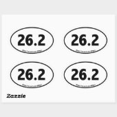 Marathon Runner Humor Sarcastische Parodie Sticker (Vel)