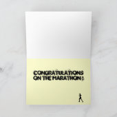 Marathon Runner Kaart (Binnen)