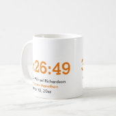 marathon Runner Koffiemok (Voorkant links)