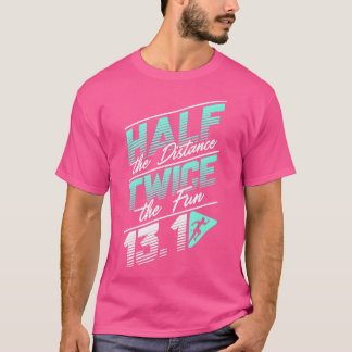 Marathon Runner Stages Running Race Winner Gift T-shirt
