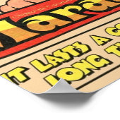 Marathon Snoep Bar Poster (Hoek)