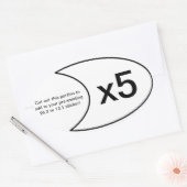 Marathon Sticker x5 (Envelop)