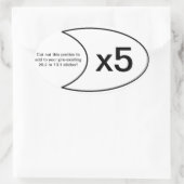 Marathon Sticker x5 (Tas)