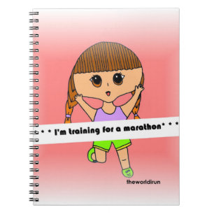 Marathon Training notebook #1 Notitieboek