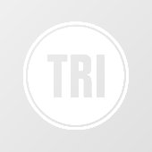Marathon TRI Hardlopen Raamsticker (Vel)