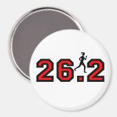 marathon voor vrouwen van 26.2 magneet (Voorkant / Achterkant)