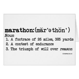 Marathondefinitie