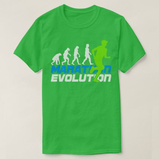 marathonevolutie t-shirt (Design voorkant)