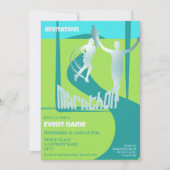 Marathonlopers evenement viering Uitnodiging (Voorkant)