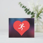 Marathons Pictogram Briefkaart (Staand voorkant)