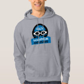 Marathonzwemmer Hoodie (Voorkant)