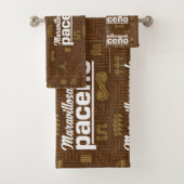 Maravillosamente paceño bad handdoek (Insitu)