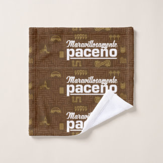 Maravillosamente paceño bad handdoek