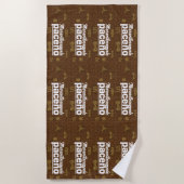 Maravillosamente paceño strandlaken (Voorkant)