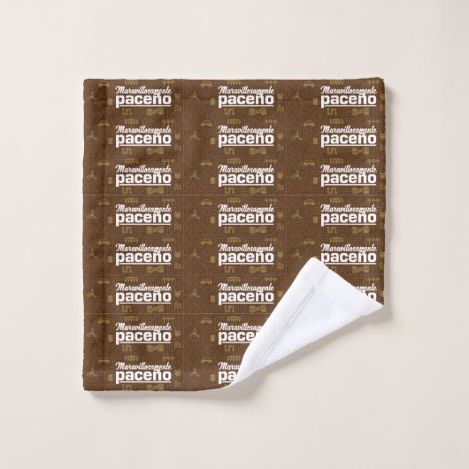 Maravillosamente paceño washandje (Wasdoekje)
