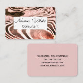 Marbeled Visitekaartje (Voorkant / Achterkant)