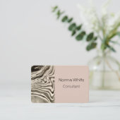 Marbeled Visitekaartje (Staand voorkant)