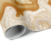 Marbelized Gold Cadeaupapier (Rol Hoek)