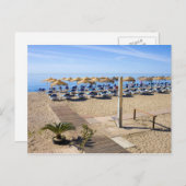 Marbella Beach op Costa del Sol in Spanje Briefkaart (Voorkant / Achterkant)